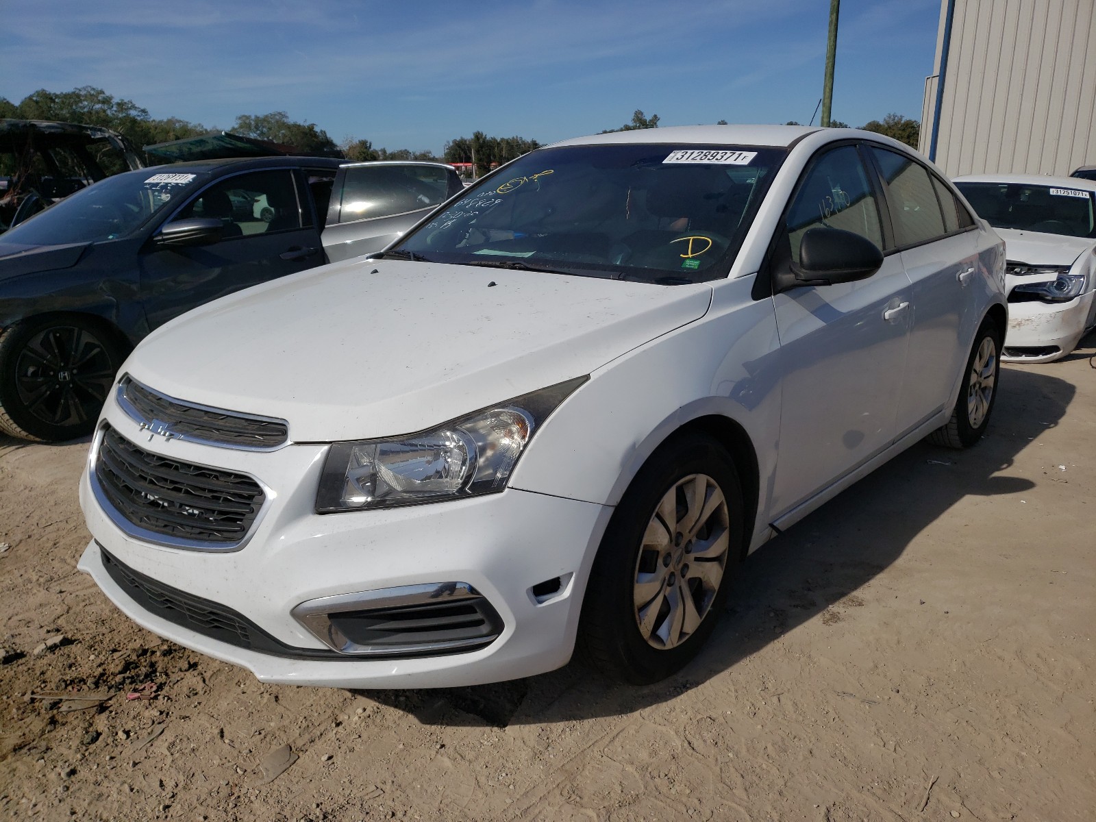 Photo 1 VIN: 1G1PA5SH2F7216274 - CHEVROLET CRUZE LS 