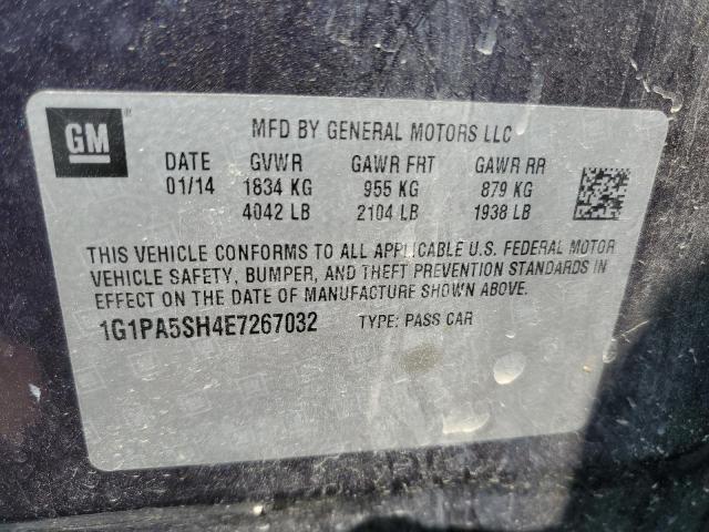 Photo 11 VIN: 1G1PA5SH4E7267032 - CHEVROLET CRUZE 