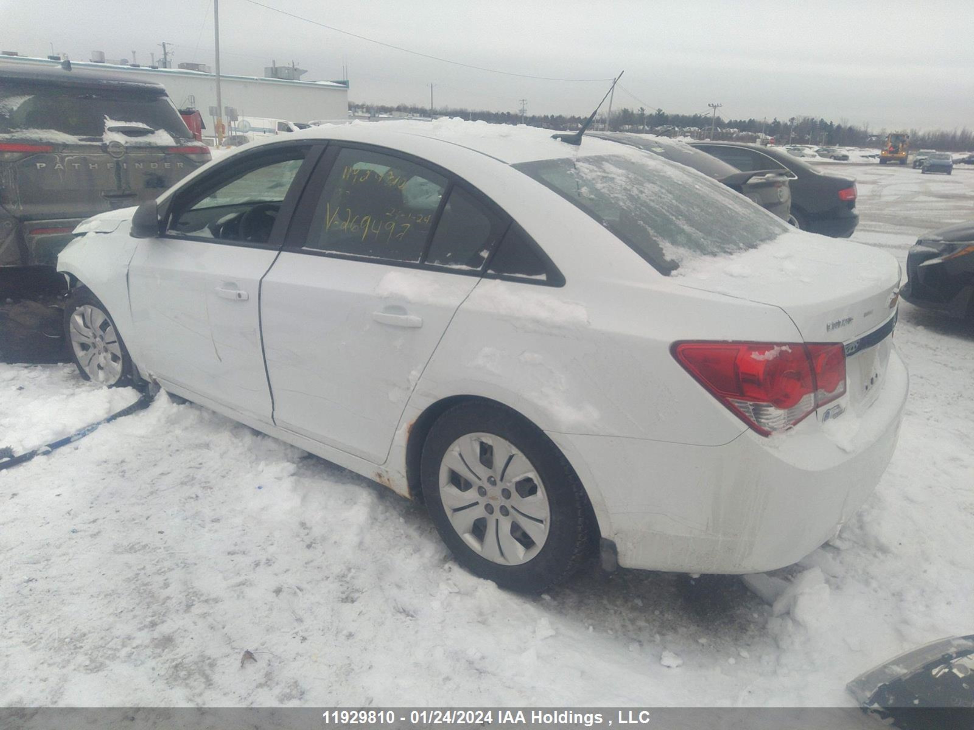 Photo 2 VIN: 1G1PA5SH5D7269497 - CHEVROLET CRUZE 