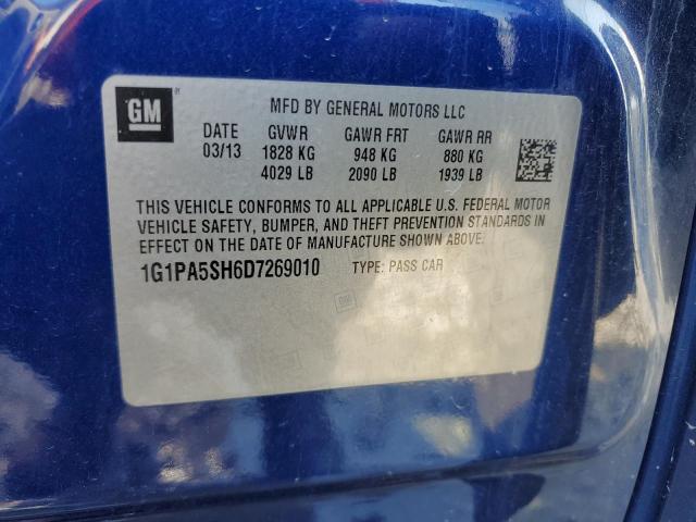 Photo 11 VIN: 1G1PA5SH6D7269010 - CHEVROLET CRUZE LS 