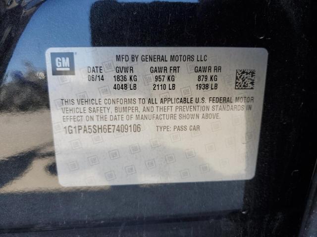 Photo 12 VIN: 1G1PA5SH6E7409106 - CHEVROLET CRUZE 