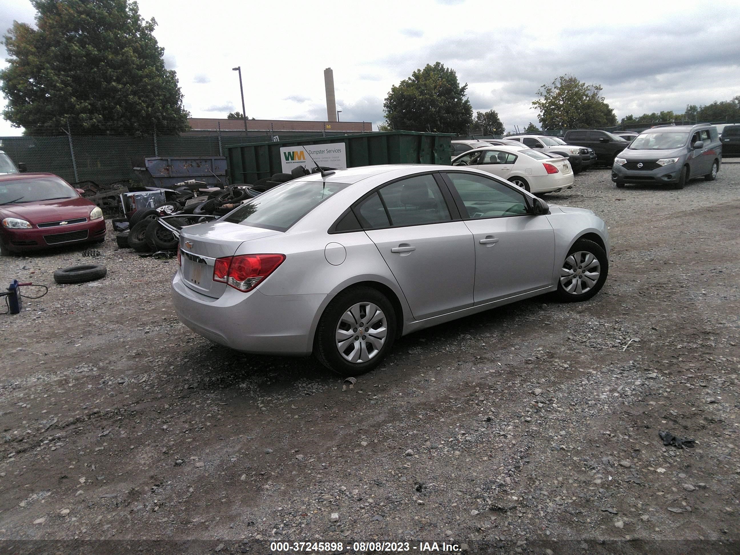 Photo 3 VIN: 1G1PA5SH8D7102339 - CHEVROLET CRUZE 