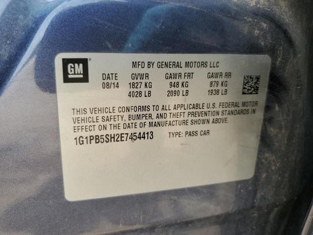 Photo 11 VIN: 1G1PB5SH2E7454413 - CHEVROLET CRUZE 