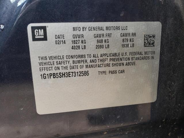 Photo 11 VIN: 1G1PB5SH3E7312586 - CHEVROLET CRUZE 