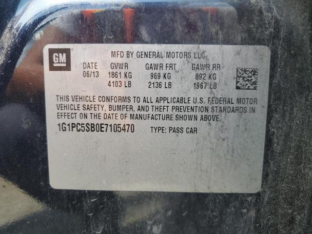 Photo 11 VIN: 1G1PC5SB0E7105470 - CHEVROLET CRUZE LT 