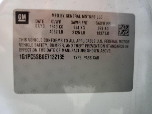 Photo 11 VIN: 1G1PC5SB0E7132135 - CHEVROLET CRUZE 