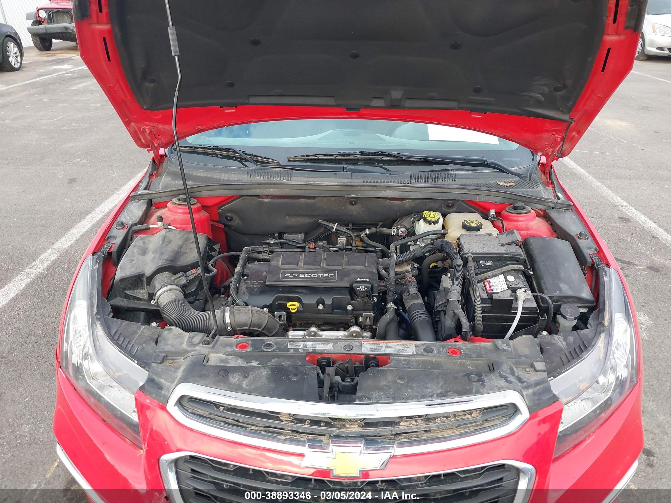 Photo 9 VIN: 1G1PC5SB0F7217137 - CHEVROLET CRUZE 