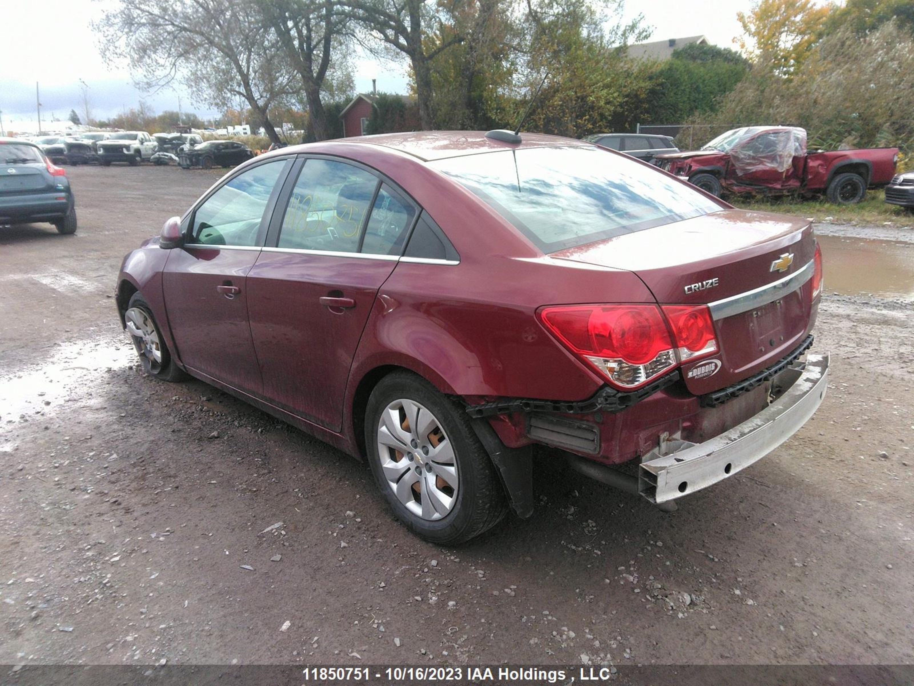 Photo 2 VIN: 1G1PC5SB1F7277136 - CHEVROLET CRUZE 