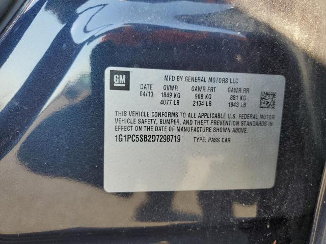 Photo 11 VIN: 1G1PC5SB2D7298719 - CHEVROLET CRUZE LT 