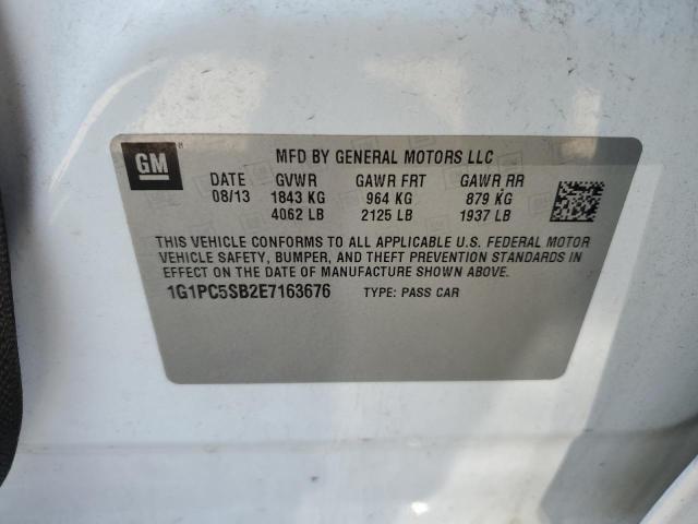 Photo 11 VIN: 1G1PC5SB2E7163676 - CHEVROLET CRUZE LT 