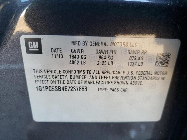 Photo 11 VIN: 1G1PC5SB4E7237888 - CHEVROLET CRUZE 