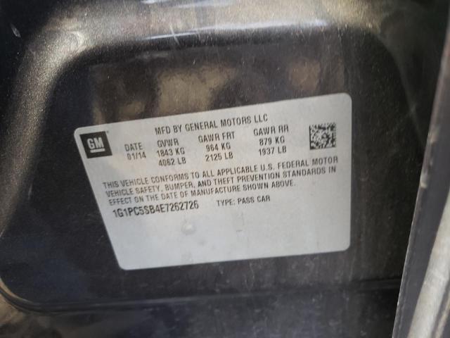 Photo 11 VIN: 1G1PC5SB4E7262726 - CHEVROLET CRUZE 