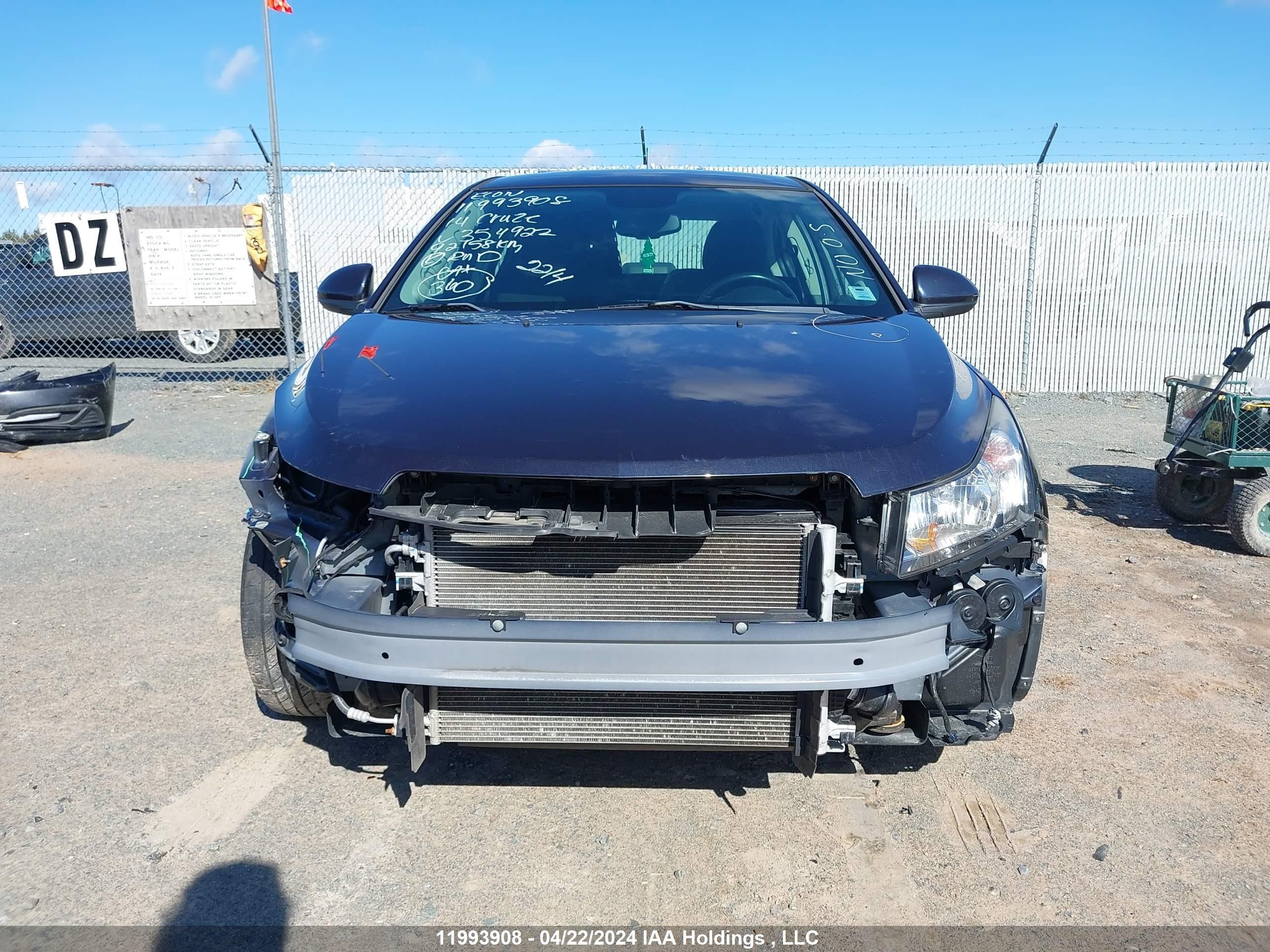 Photo 12 VIN: 1G1PC5SB4E7354922 - CHEVROLET CRUZE 