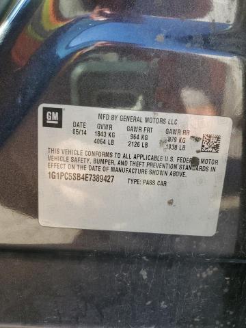 Photo 12 VIN: 1G1PC5SB4E7389427 - CHEVROLET CRUZE LT 