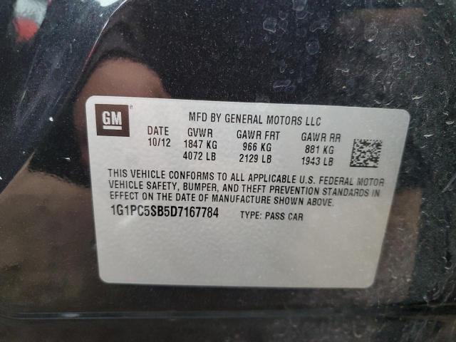 Photo 11 VIN: 1G1PC5SB5D7167784 - CHEVROLET CRUZE 