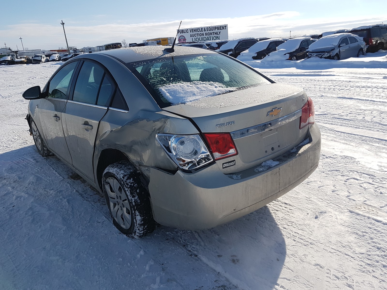 Photo 2 VIN: 1G1PC5SB5E7286985 - CHEVROLET CRUZE LT 