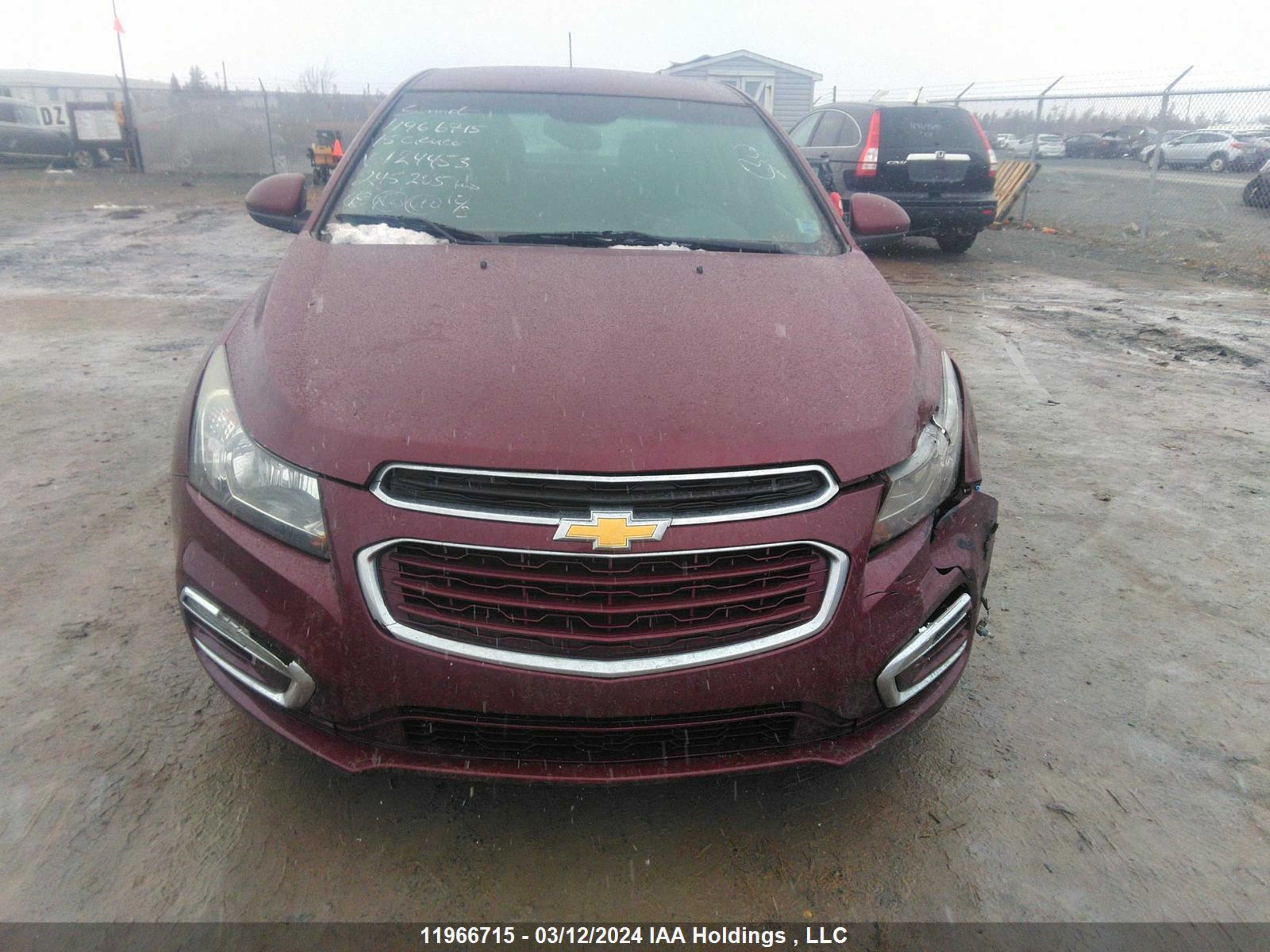 Photo 11 VIN: 1G1PC5SB5F7124453 - CHEVROLET CRUZE 