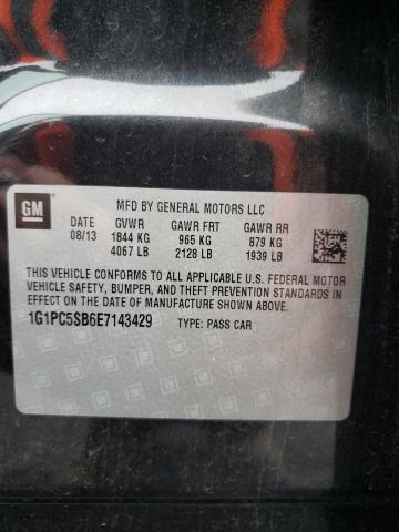 Photo 11 VIN: 1G1PC5SB6E7143429 - CHEVROLET CRUZE 