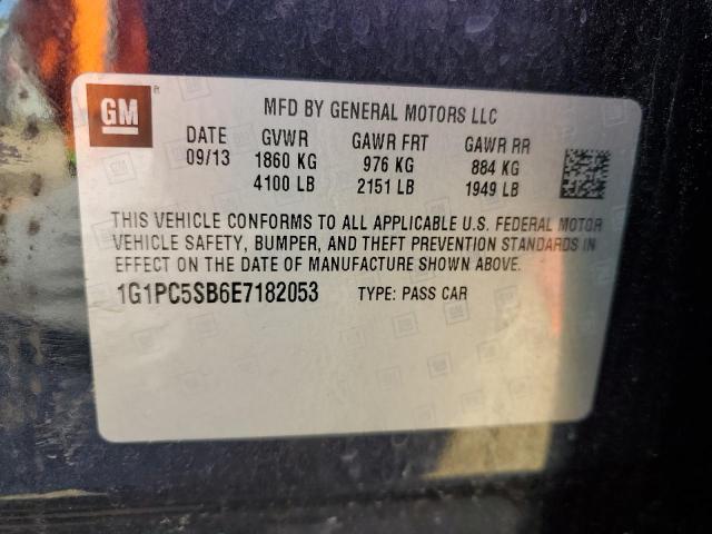 Photo 11 VIN: 1G1PC5SB6E7182053 - CHEVROLET CRUZE LT 