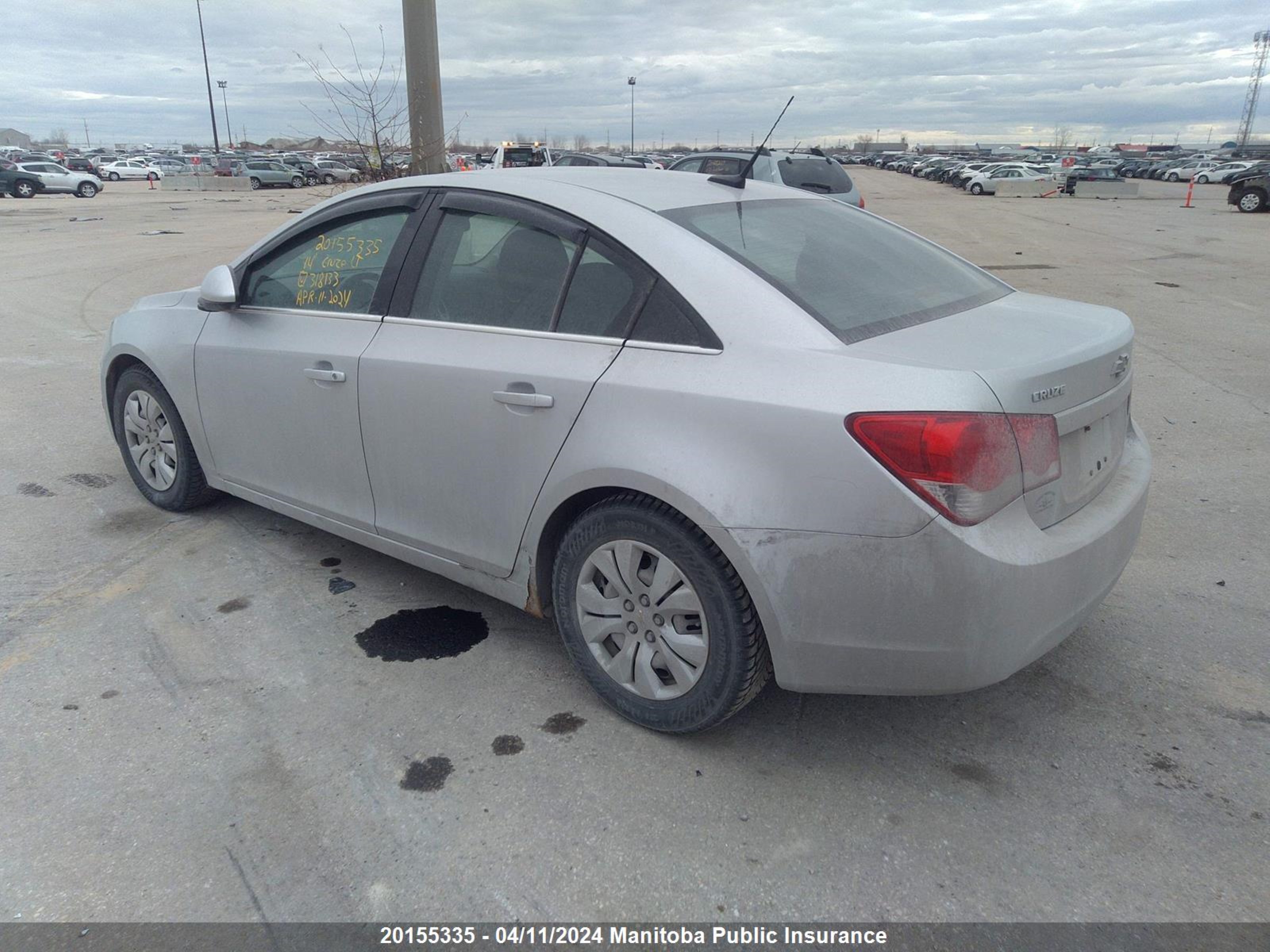 Photo 2 VIN: 1G1PC5SB6E7318133 - CHEVROLET CRUZE 