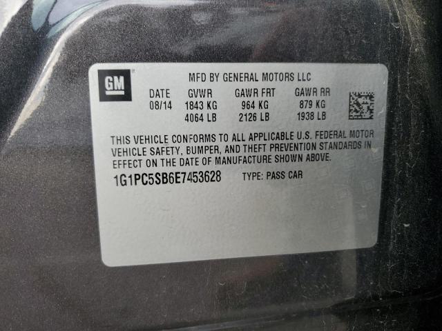 Photo 11 VIN: 1G1PC5SB6E7453628 - CHEVROLET CRUZE LT 