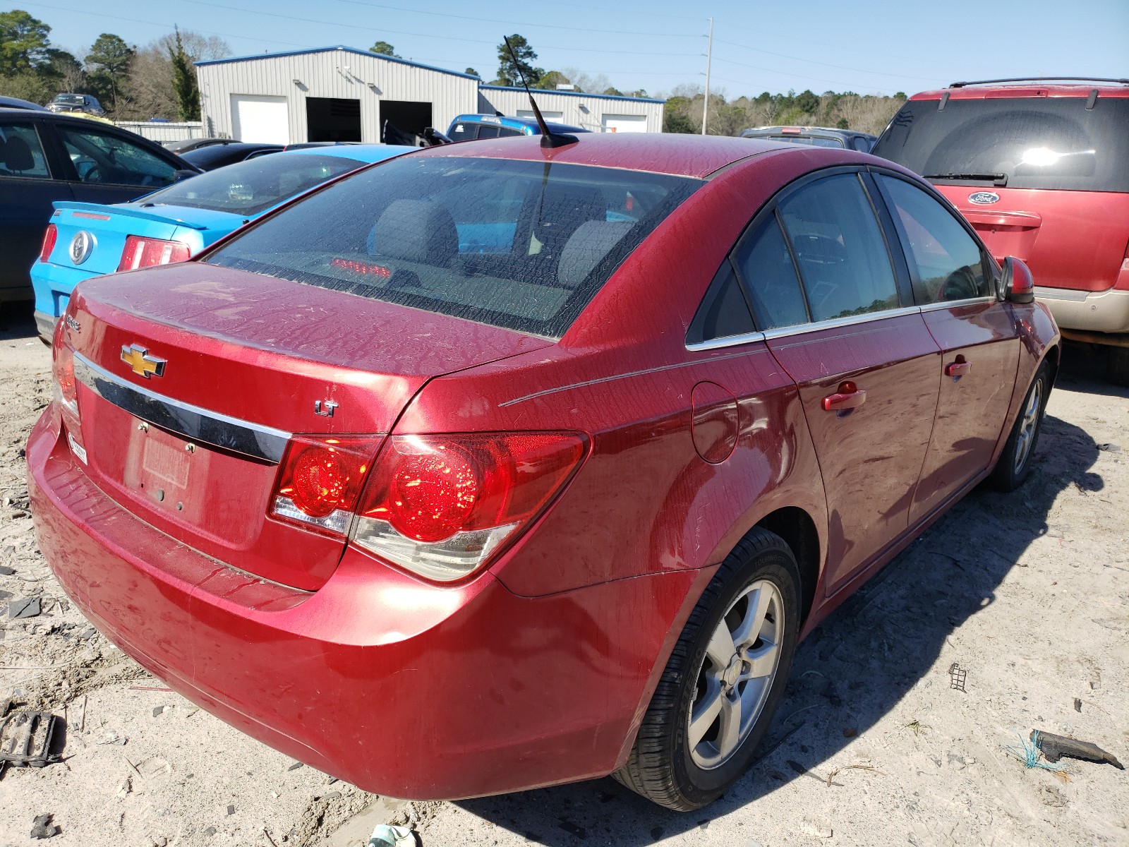 Photo 3 VIN: 1G1PC5SB8E7114093 - CHEVROLET CRUZE LT 