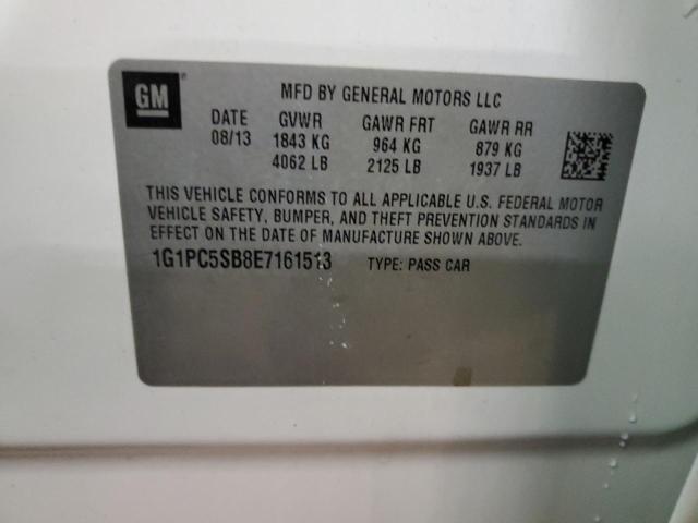 Photo 11 VIN: 1G1PC5SB8E7161513 - CHEVROLET CRUZE 