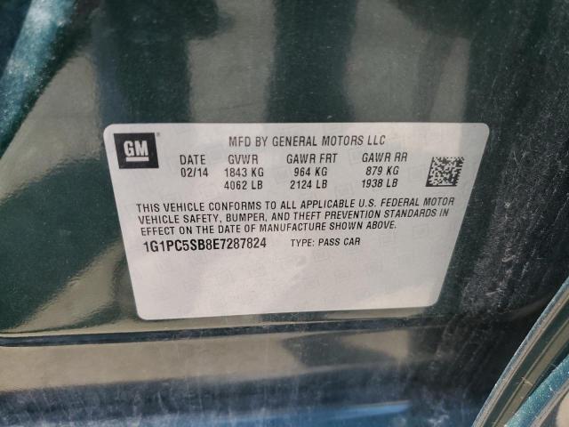 Photo 11 VIN: 1G1PC5SB8E7287824 - CHEVROLET CRUZE 