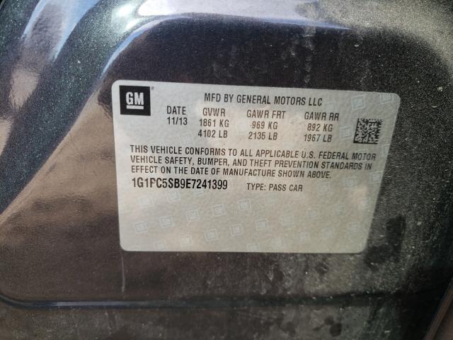 Photo 9 VIN: 1G1PC5SB9E7241399 - CHEVROLET CRUZE LT 