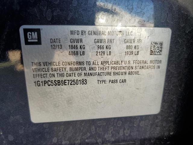 Photo 11 VIN: 1G1PC5SB9E7250183 - CHEVROLET CRUZE 