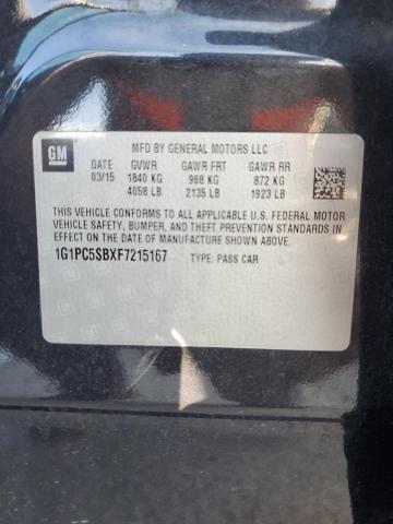 Photo 11 VIN: 1G1PC5SBXF7215167 - CHEVROLET CRUZE LT 