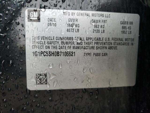 Photo 11 VIN: 1G1PC5SH0B7106621 - CHEVROLET CRUZE LS 