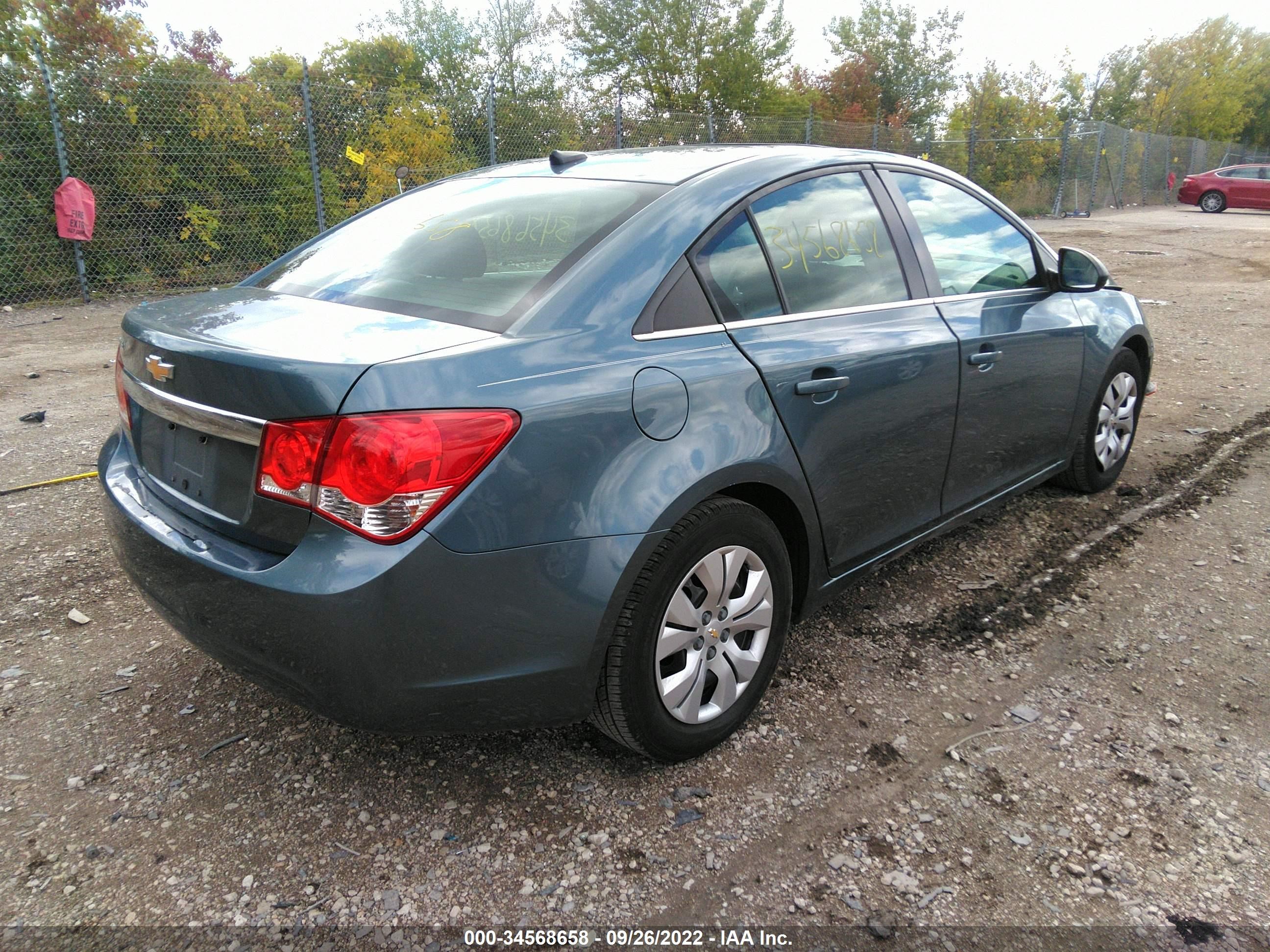 Photo 3 VIN: 1G1PC5SH0C7369841 - CHEVROLET CRUZE 