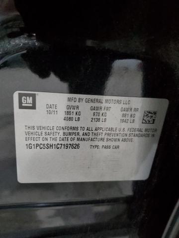 Photo 12 VIN: 1G1PC5SH1C7197626 - CHEVROLET CRUZE LS 