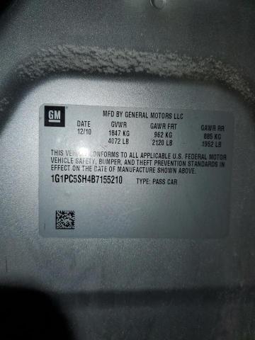 Photo 11 VIN: 1G1PC5SH4B7155210 - CHEVROLET CRUZE LS 