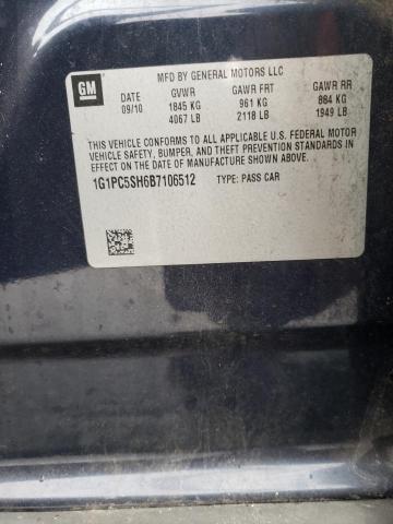 Photo 11 VIN: 1G1PC5SH6B7106512 - CHEVROLET CRUZE LS 