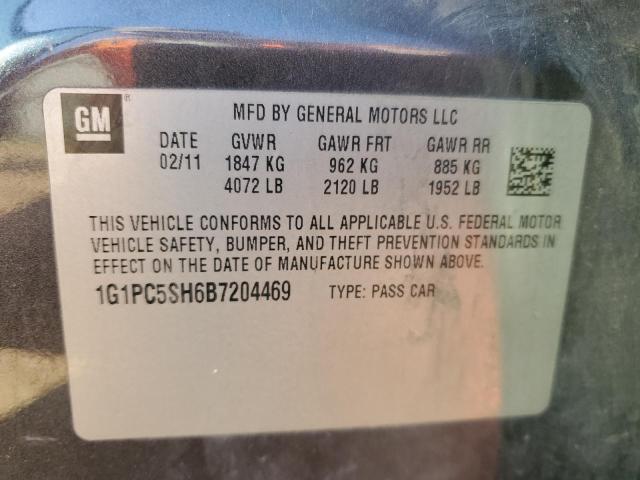 Photo 11 VIN: 1G1PC5SH6B7204469 - CHEVROLET CRUZE LS 