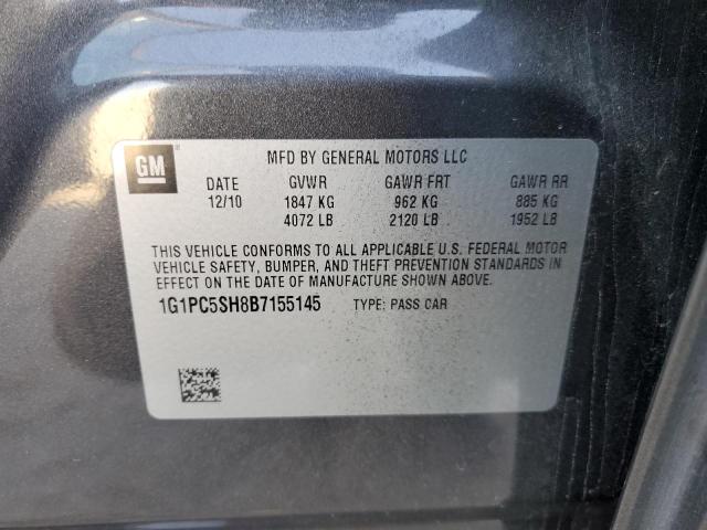 Photo 11 VIN: 1G1PC5SH8B7155145 - CHEVROLET CRUZE 