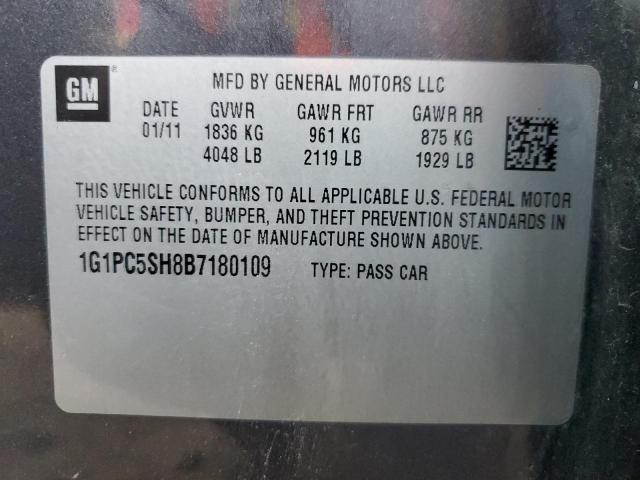 Photo 11 VIN: 1G1PC5SH8B7180109 - CHEVROLET CRUZE LS 