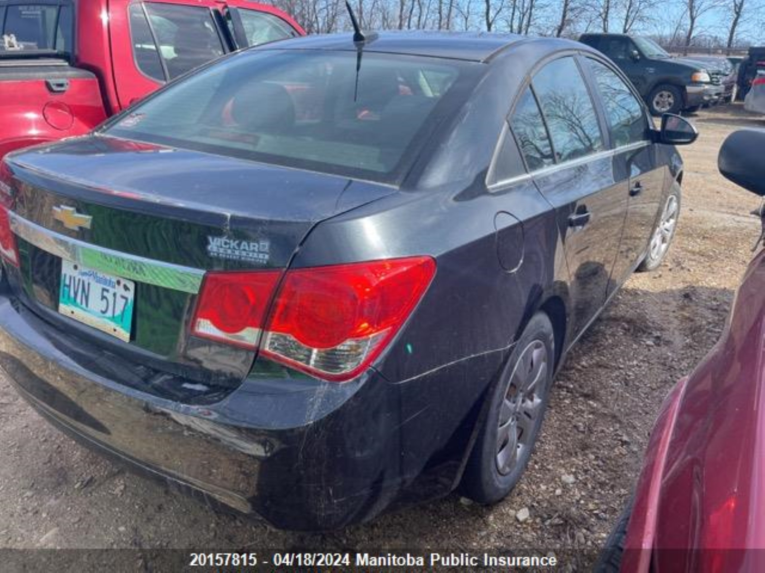 Photo 3 VIN: 1G1PD5SH0C7302606 - CHEVROLET CRUZE 