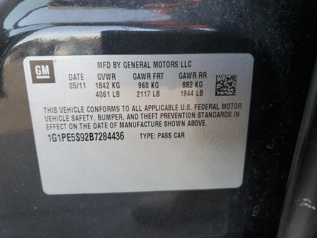 Photo 11 VIN: 1G1PE5S92B7284436 - CHEVROLET CRUZE 