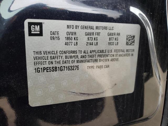 Photo 12 VIN: 1G1PE5SB1G7163276 - CHEVROLET CRUZE LIMI 