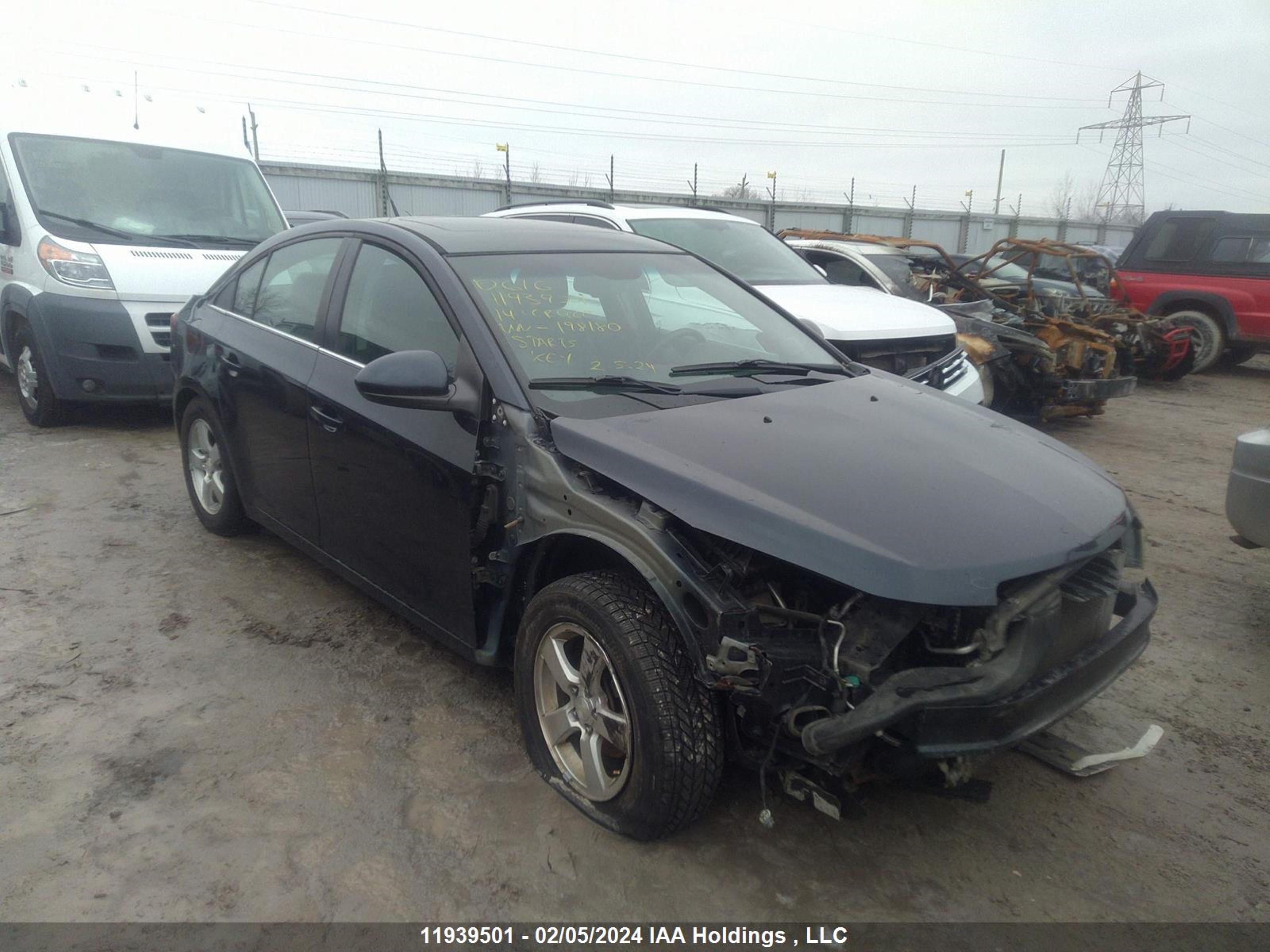 Photo 5 VIN: 1G1PE5SB2E7198180 - CHEVROLET CRUZE 