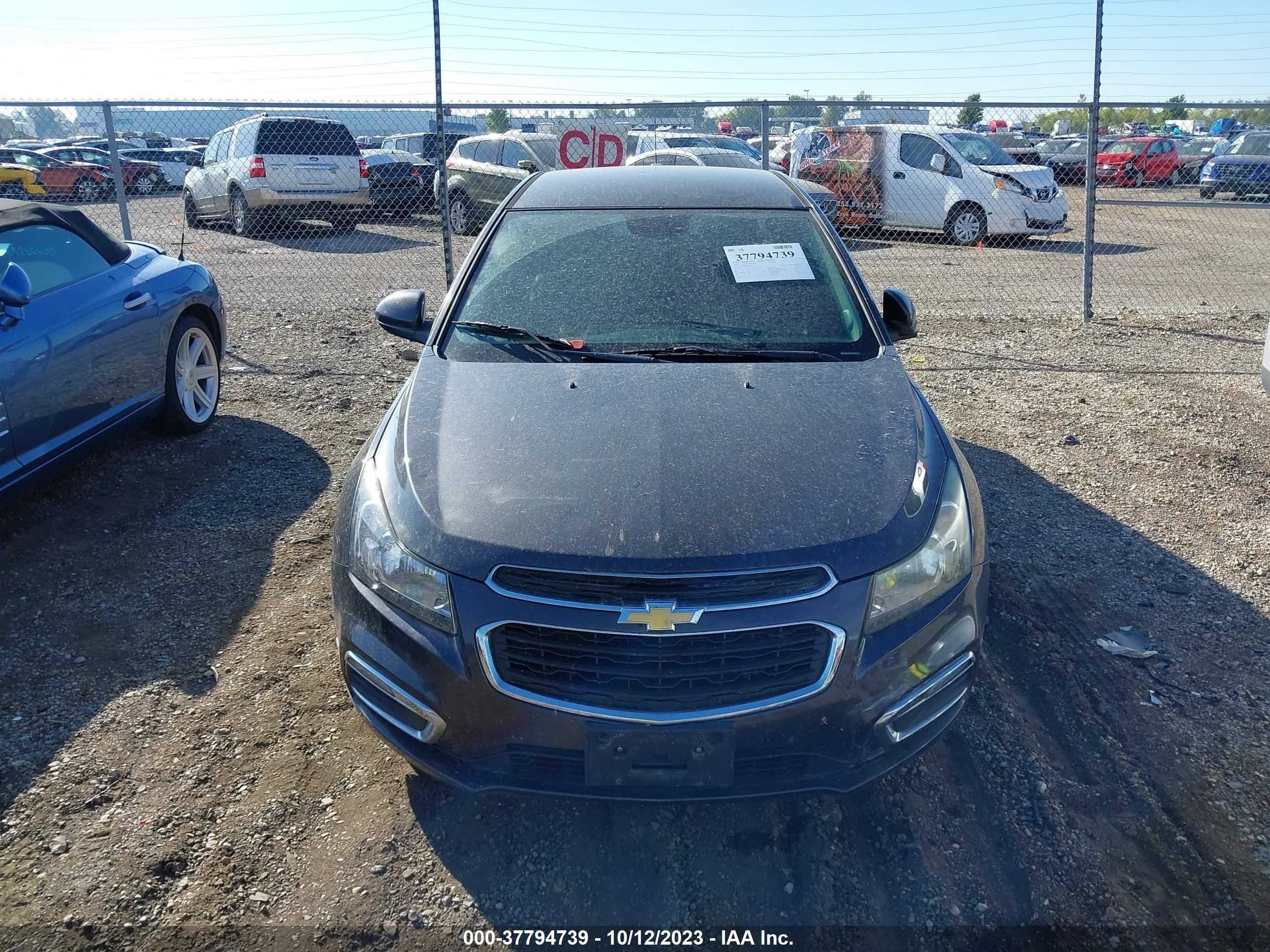 Photo 12 VIN: 1G1PE5SB3F7286561 - CHEVROLET CRUZE 