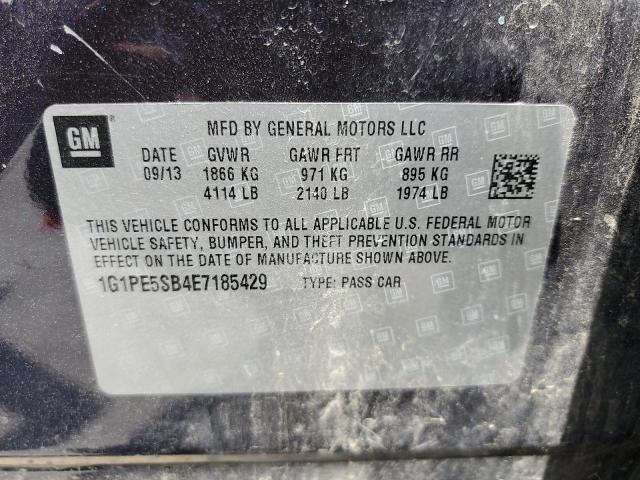 Photo 12 VIN: 1G1PE5SB4E7185429 - CHEVROLET CRUZE 