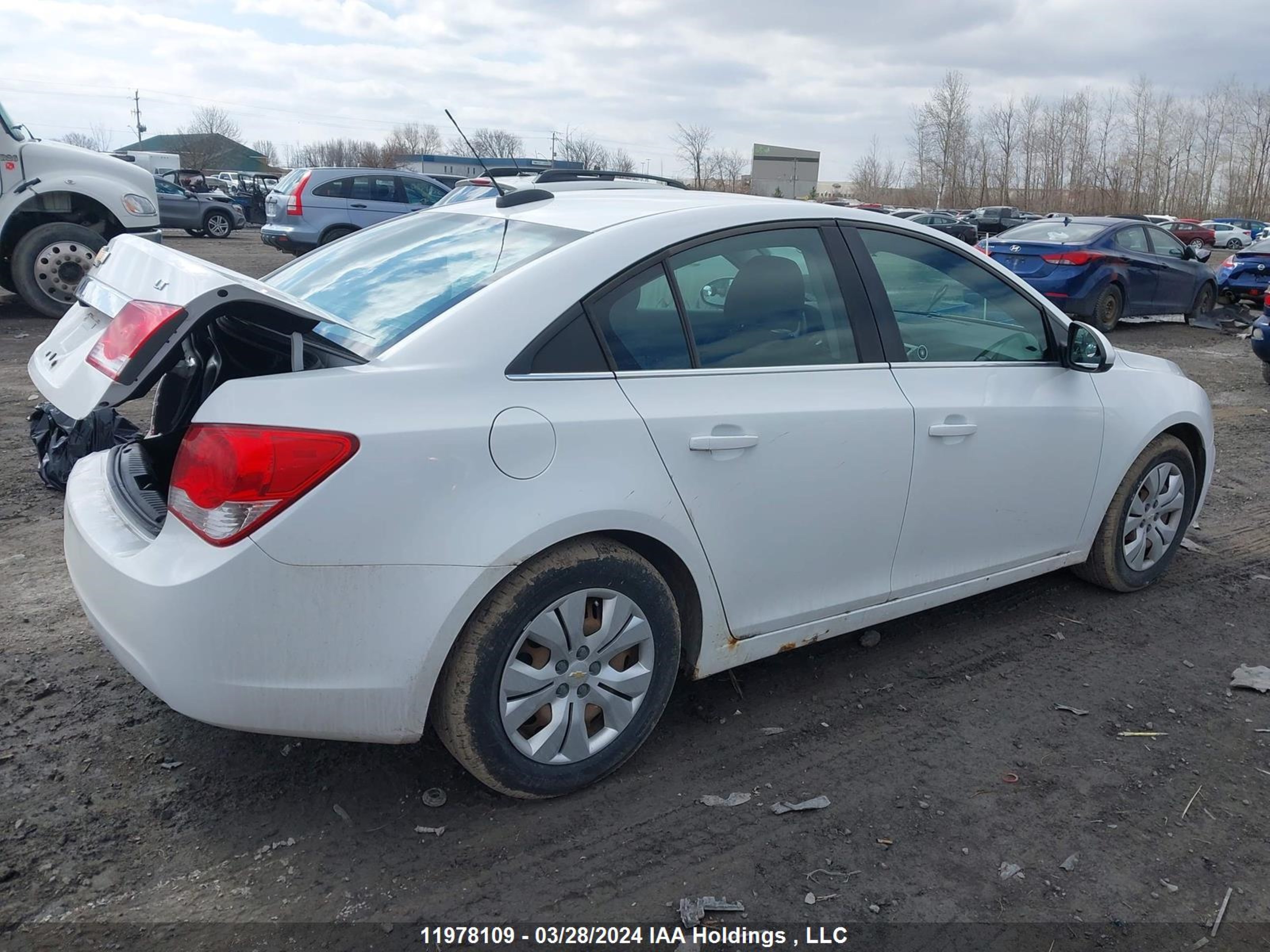 Photo 3 VIN: 1G1PE5SB5G7172708 - CHEVROLET CRUZE 