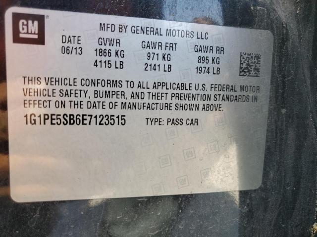 Photo 11 VIN: 1G1PE5SB6E7123515 - CHEVROLET CRUZE LT 