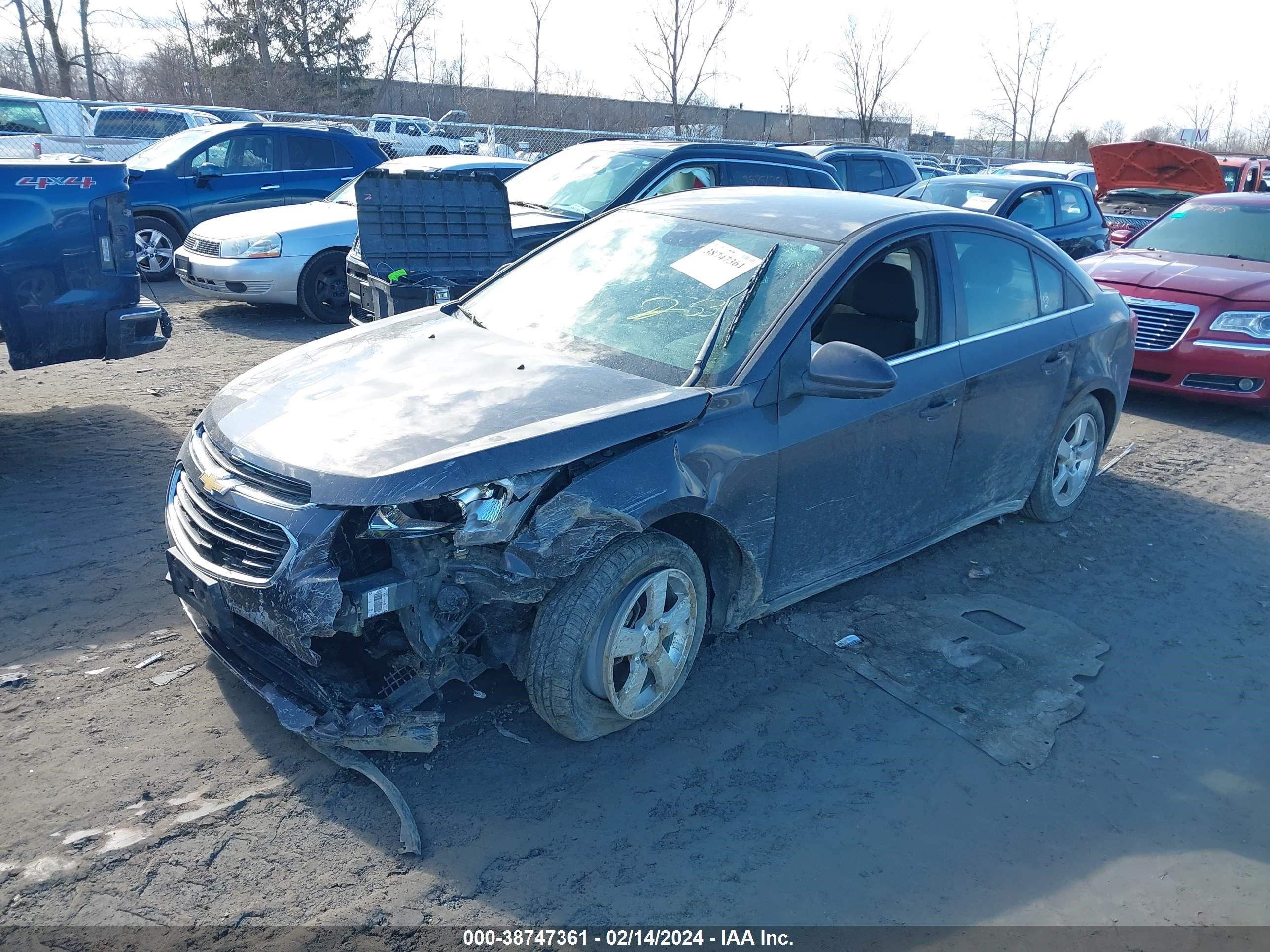 Photo 1 VIN: 1G1PE5SB7G7114566 - CHEVROLET CRUZE 