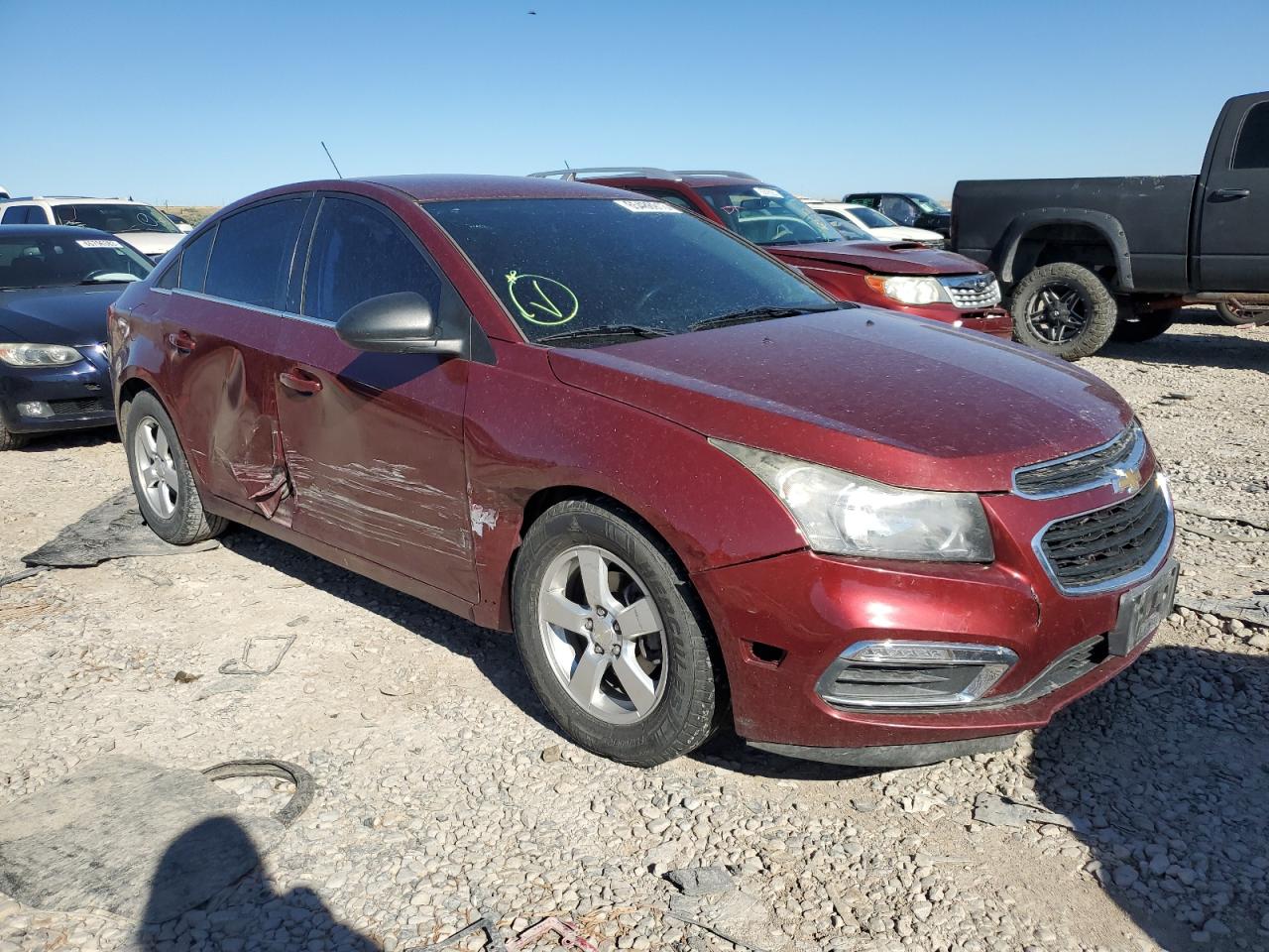 Photo 3 VIN: 1G1PE5SB7G7129388 - CHEVROLET CRUZE 