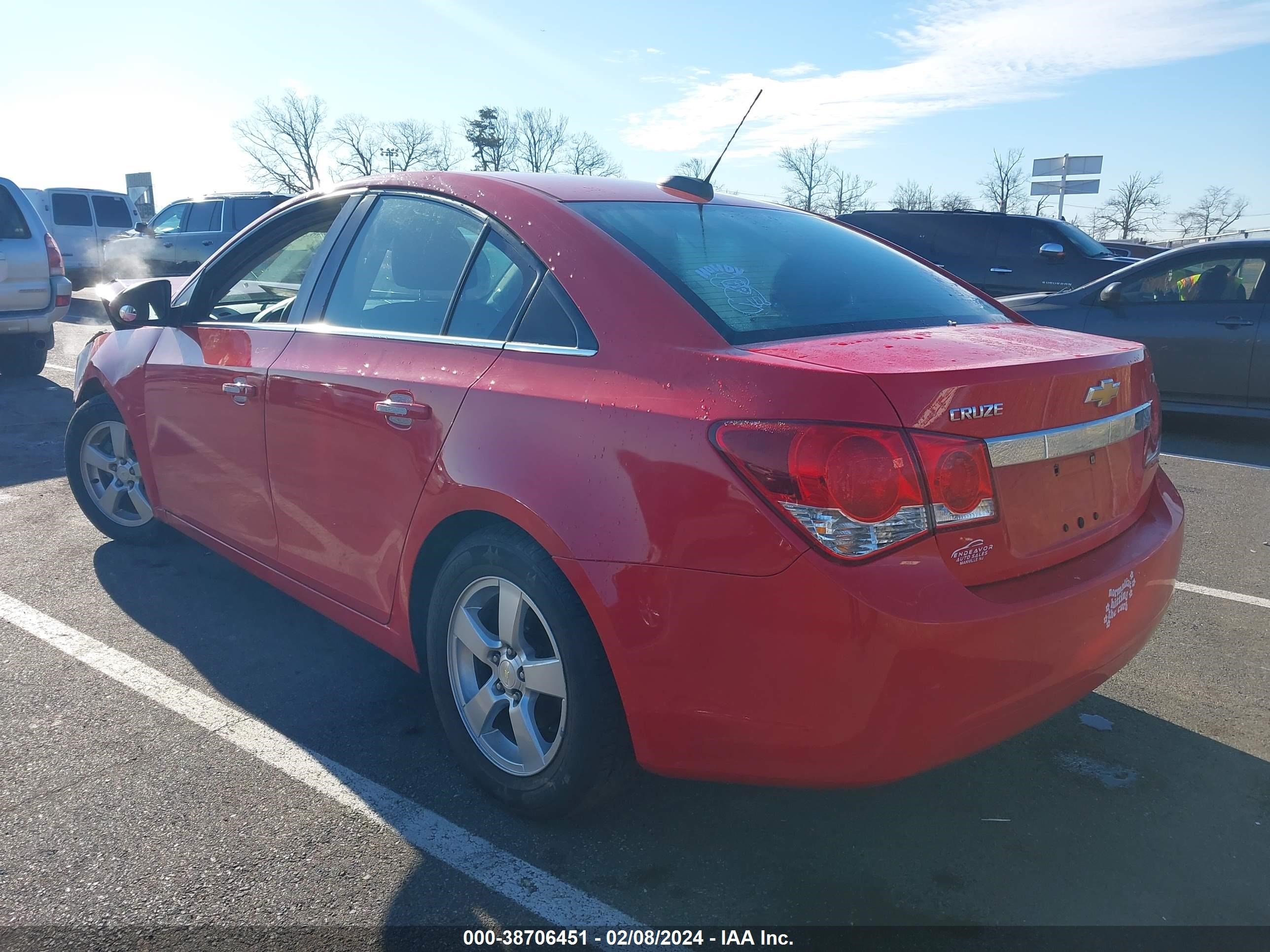 Photo 2 VIN: 1G1PE5SB7G7182656 - CHEVROLET CRUZE 